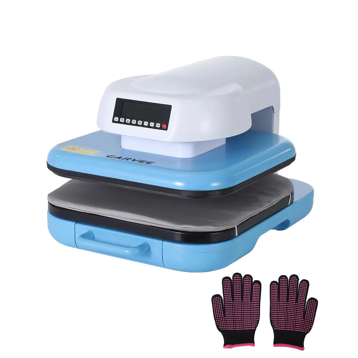 15x15 Inch Automatic Heat Press Machine with Smart Auto Release, High Pressure Digital Heat Transfer Printer Featuring Rapid Even Heating & 4 Memory Modes, Precise Temperature & Timer Control for T-Shirts, Hoodies, Canvas, Hats, Vinyl Sublimation DIY Craf