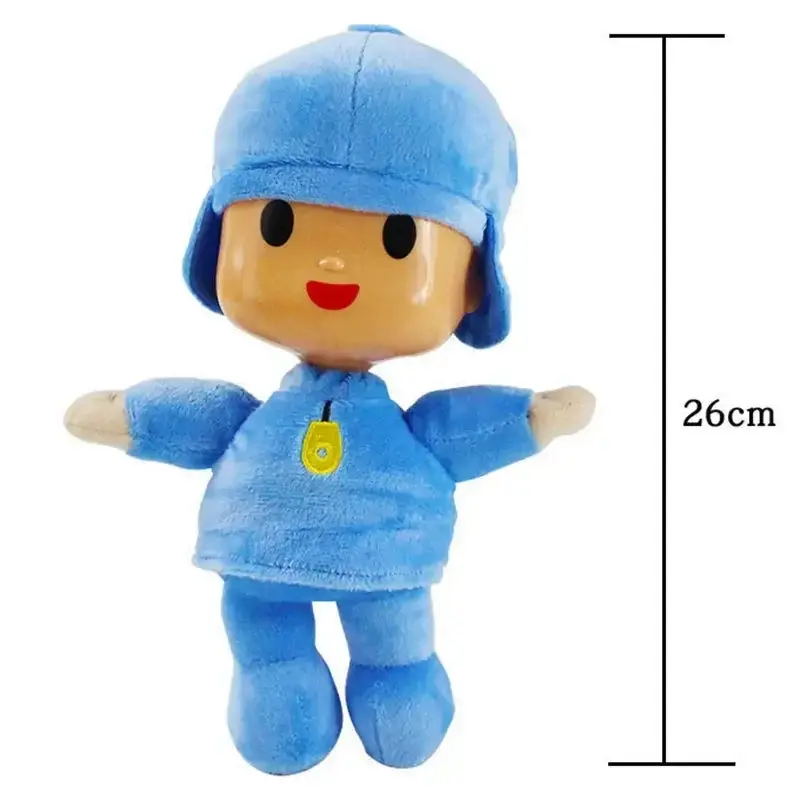 Cute plush toy small P Youyou Pocoyo plush barto duck puppy Lula Aili elephant doll birthday gift holiday gift