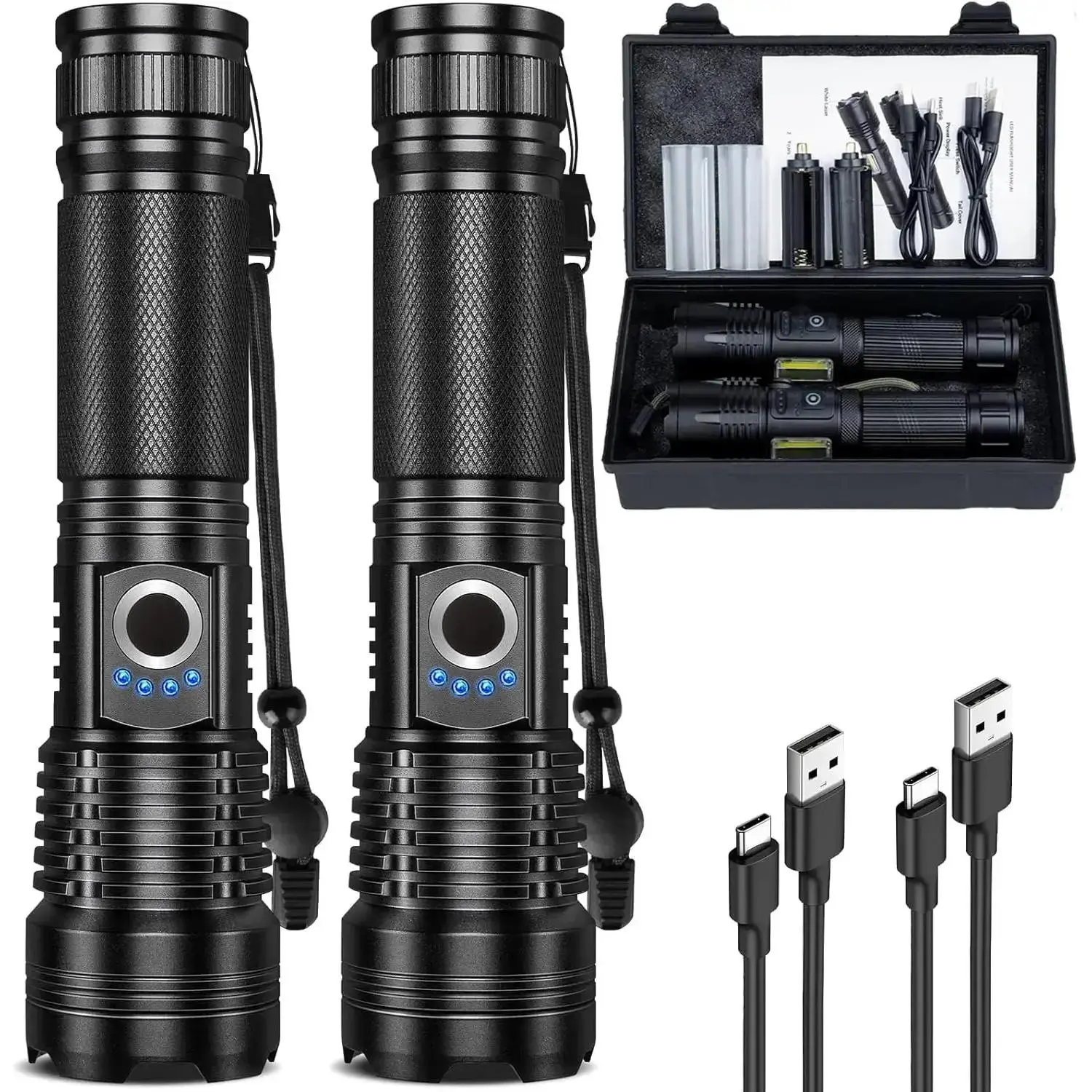 Camping Light 5 Modes With Light Tactical Camping Gear for Hiking & Emergency Use, Outdoor Emergency, Work Accessories