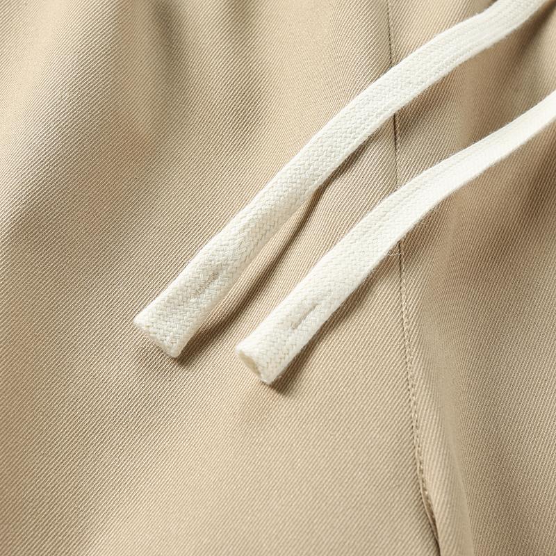 Men's work pants, solid color, equipped with multiple practical pockets, made of non stretch fabric, suitable for hiking trips, spring/autumn outdoor activities, and everyday casual occasions, men's casual pants