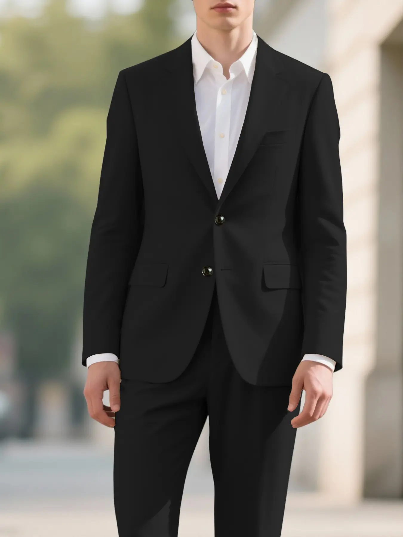Men's Fashion Blazer, Lightweight Luxury Slim Fit Casual Business Style, Elegant Party Suit, Perfect for Dates, Weddings, Office Wear