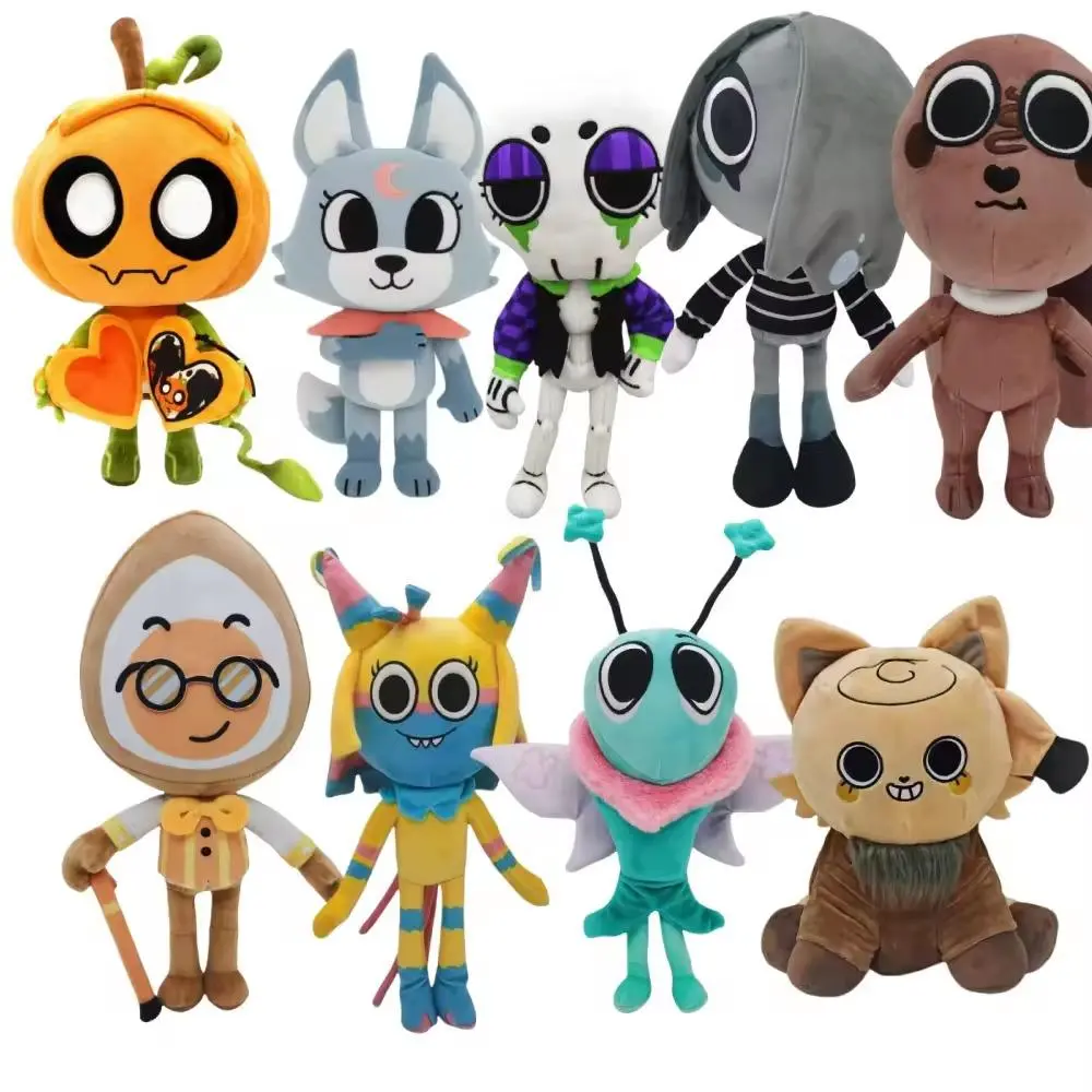 Dandy's World Plush Toys Gourdy Dandys World Plushie Horror Game Soft Stuffed Cute Pillow Doll Toy For Children Christmas Gifts