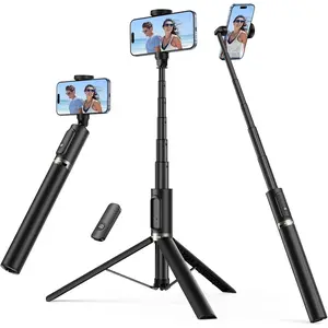 55" Selfie Stick Phone Tripod for , -in- Extendable  Selfie Stick with Remote, Travel Tripod for  17/16/15/14/13/12 Series and  Smartphones