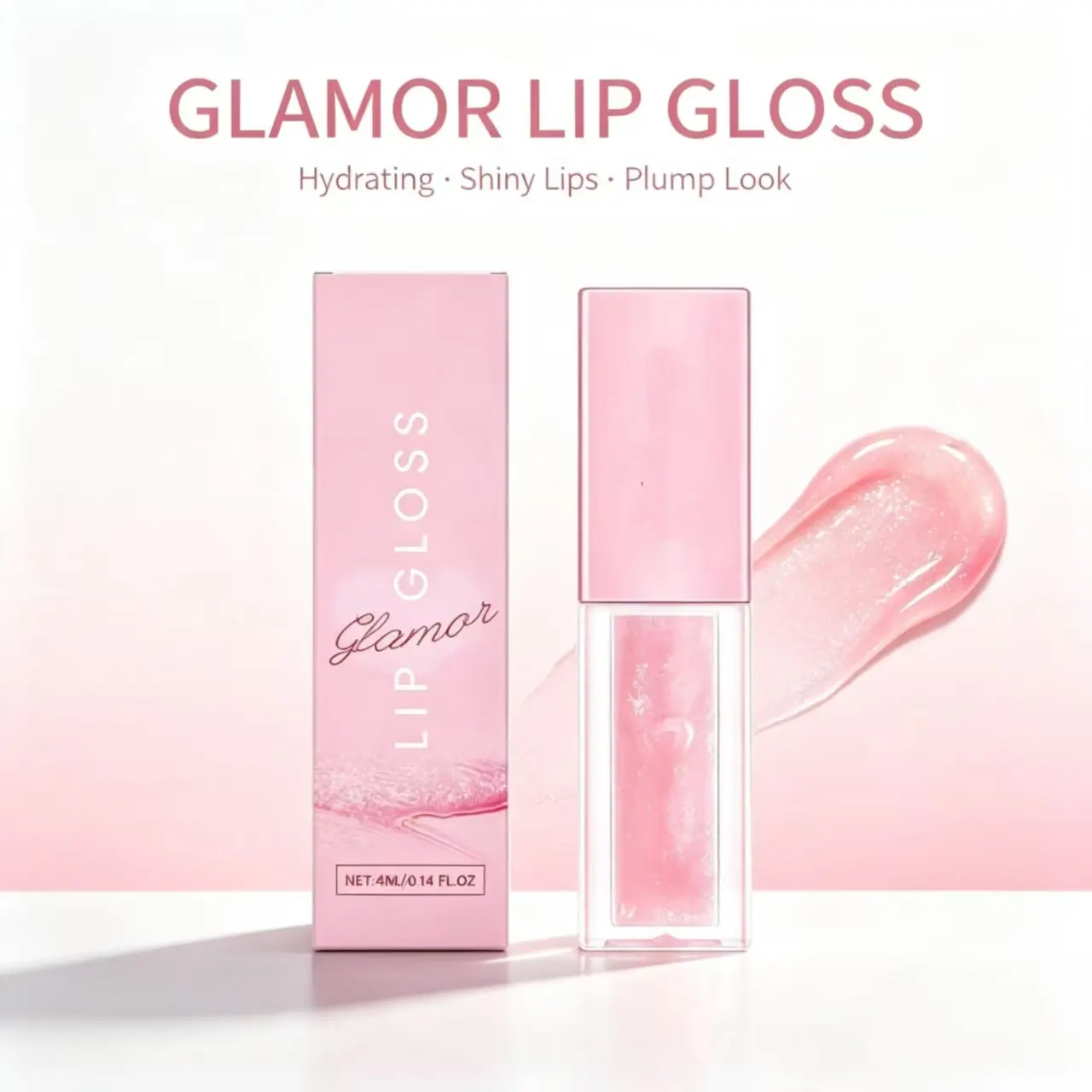 Long Lasting Pheromone Lip Gloss, Rich Shiny Color Improve Complexion, Non Transfer Gloss Lipstick Daily Trendy Lip Cosmet