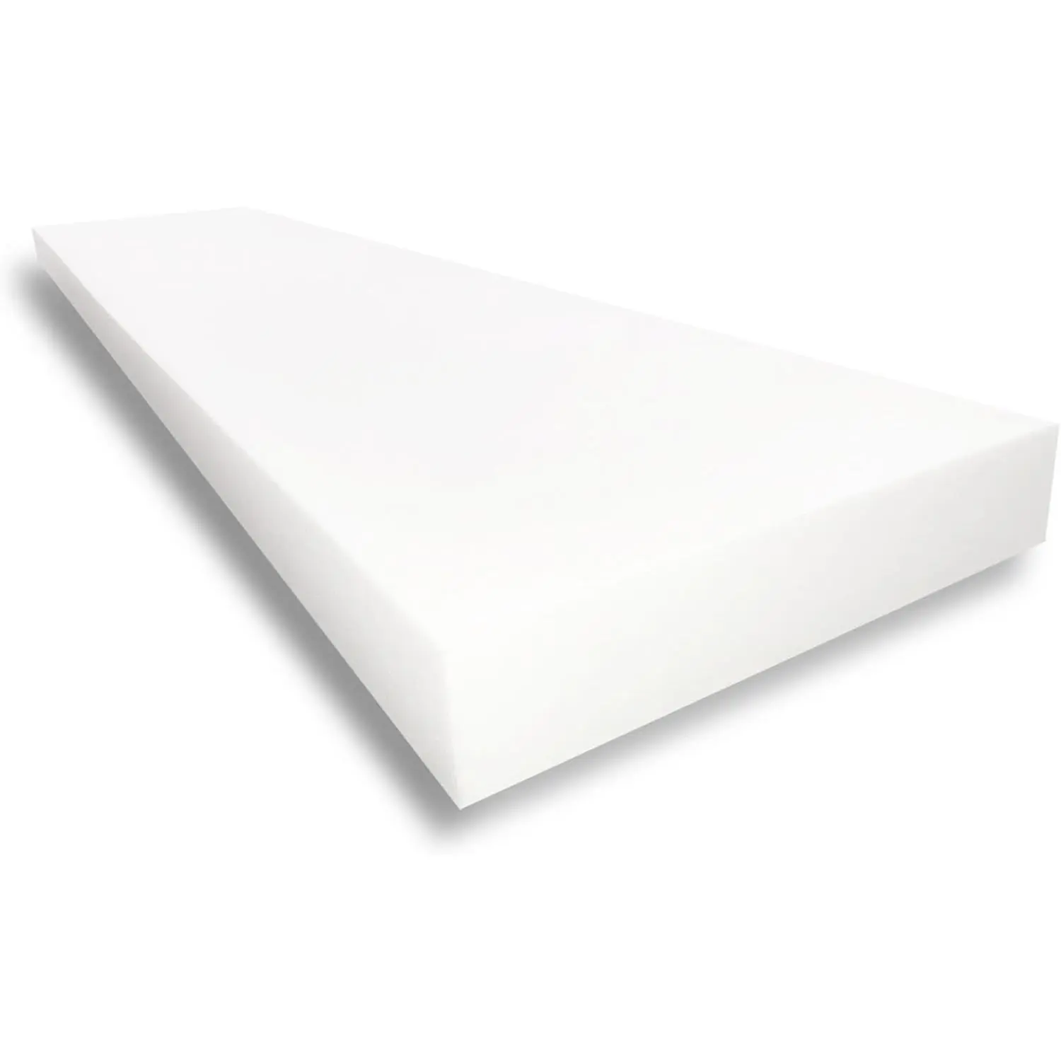 High Density Upholstery Foam (1" x 24" x 72"), 1.79LB Density-45LB ILD, Made in USA – Ideal for Couch Cusions, Chair Cushions, Bench Cushions and Varity of Upholstery Projects