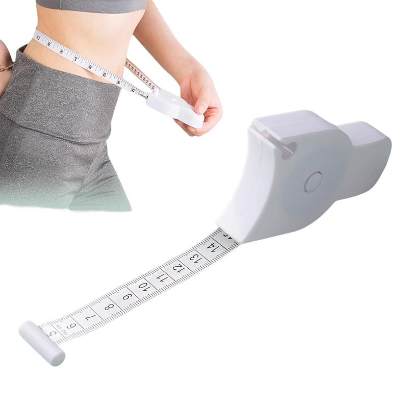 Retractable Body Tape Measure, Automatic Portable Body Measuring Tape, Household Measuring Tools for Waist, Hip, Arm
