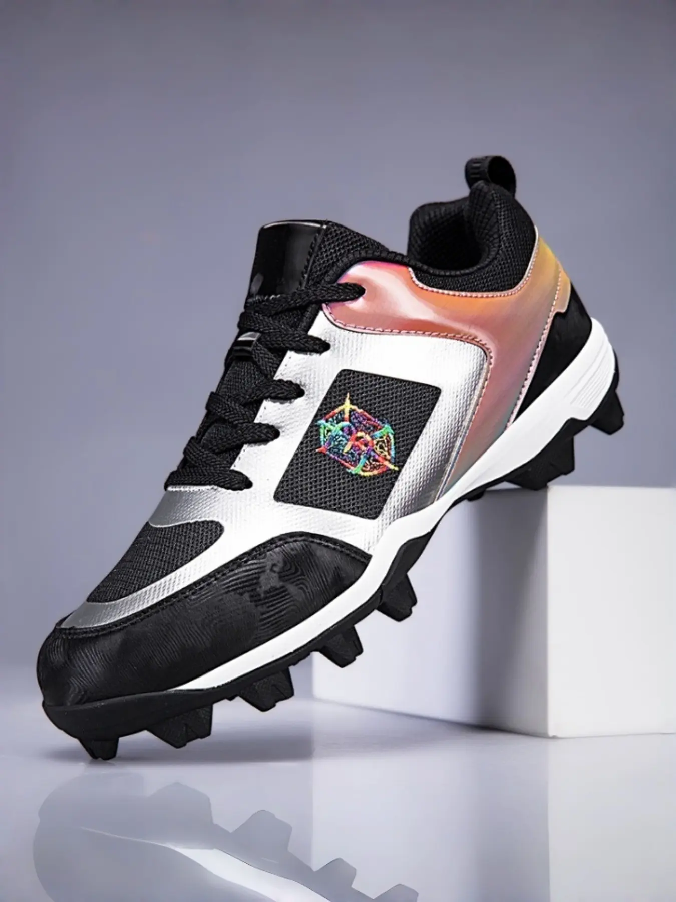 Professional Baseball Cleats, Anti-Slip Strong Grip, Lightweight Shock Absorption, Breathable and Durable, Adult and Teenage Softball Training and Competition