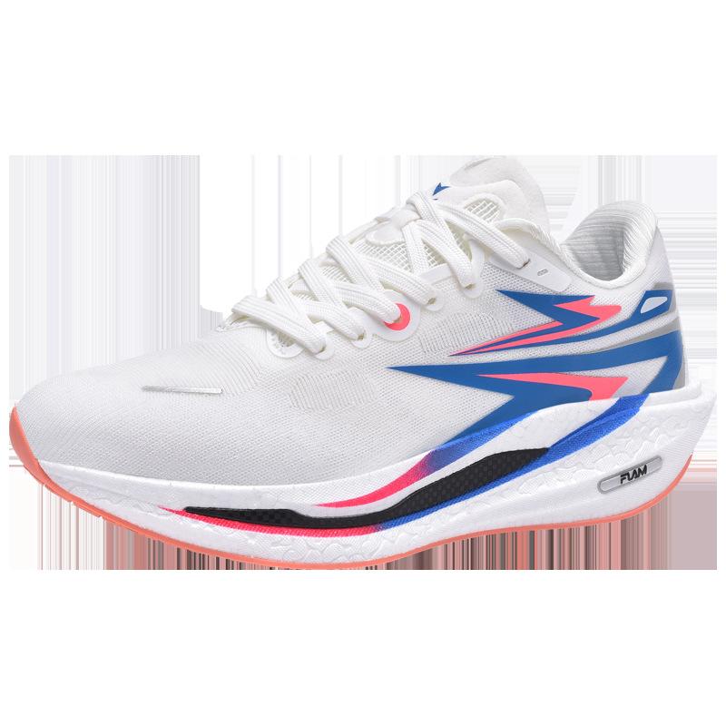 (New)Professional Carbon Plate Marathon Shock Absorption Soft Sole Running Shoes| Men'S Sports Shoes with Upper and Rubber Sole, Low Top Design, All-Season