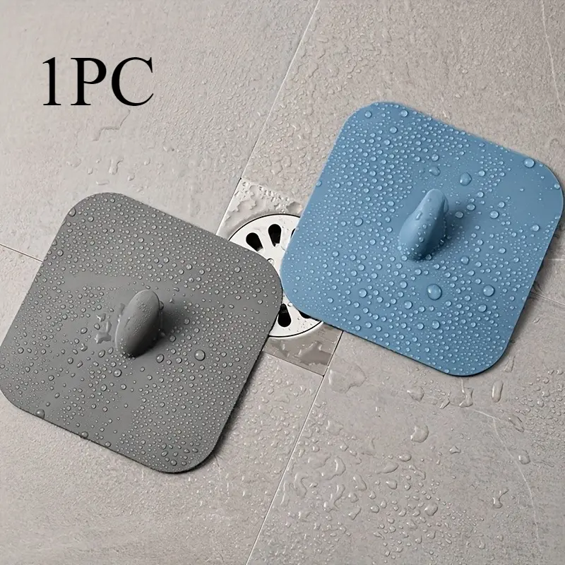 Kitchen and bathroom floor drain mats, odor- and insect-proof covers for bathroom floor drains, and essential waterproof covers for the bathroom.