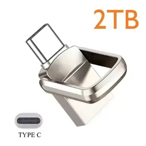 U Disk USB flash drive 3.2 Type-C Interface Mobile Phone Computer Mutual Transmission Portable USB Memory 2TB 1TB 512GB 2025 NEWEST