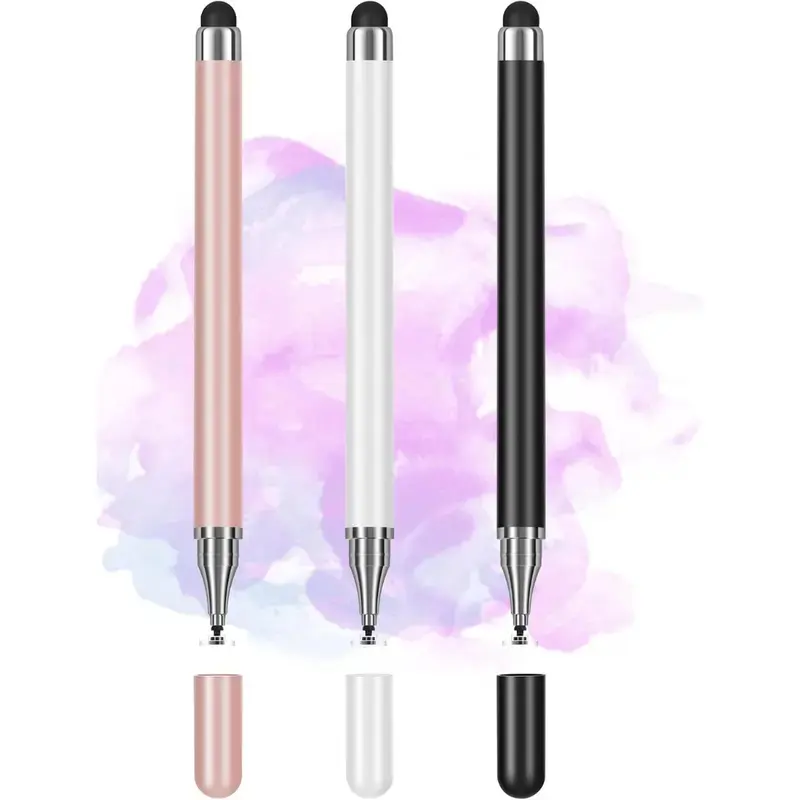 3-Pack Tablets Stylus Pen for All Touchscreen with Precision Disc Tip, 2-in-1 Universal Stylus Compatible with Android, iOS, and Phone– Perfect for Writing, Drawing, and Note-Taking#TikTokShopBackToSchool