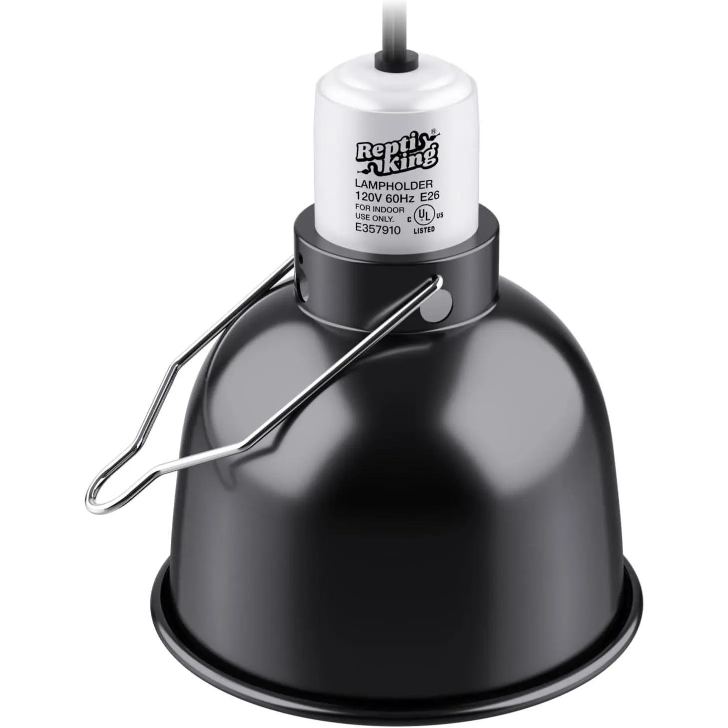 Reptile Light Fixture, 5.5'' Standard Dome for Reptile Basking Bulb Light/Heat Lamp/Ceramic Heat Emitter, 5.5 Inch Light Dome