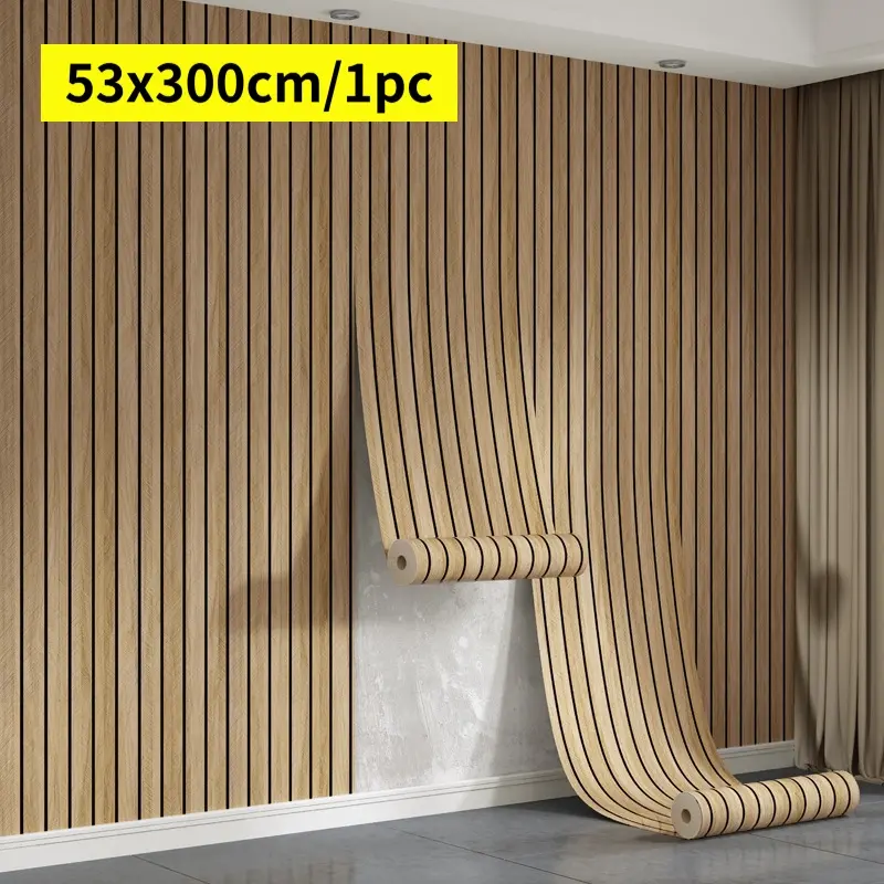 53x300cm One Roll Value Pack, Self-Adhesive 3D Grille Wallpaper, Waterproof Moisture-Proof Scuff Cover, Lowest Cost Wainscoting Accent Wall, Bathroom Peel and Stick Wallpaper
