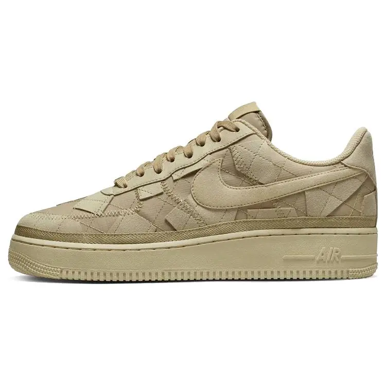 Nike Air Force 1 Billie Eilish Low Top Sneakers Unisex Wheat Color Verifiable, with credentials and supporting global authentication