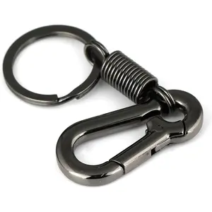 Vintage-Inspired Carabiner Keychain - A Strong & Stylish Way to Keep Your Keys Handy!