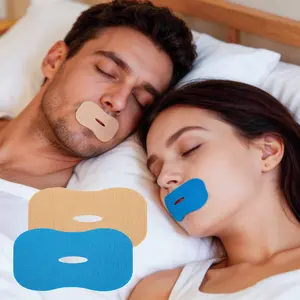60pcs Mouth Tape for Adults & Kids, Anti Snoring Sleep Aid, Corrects Mouth Breathing, Prevents Dry Mouth, Improves Sleep Quality & Reduces Oral Discomfort, No Residue Comfortable Closed Mouth Strips for Night Use