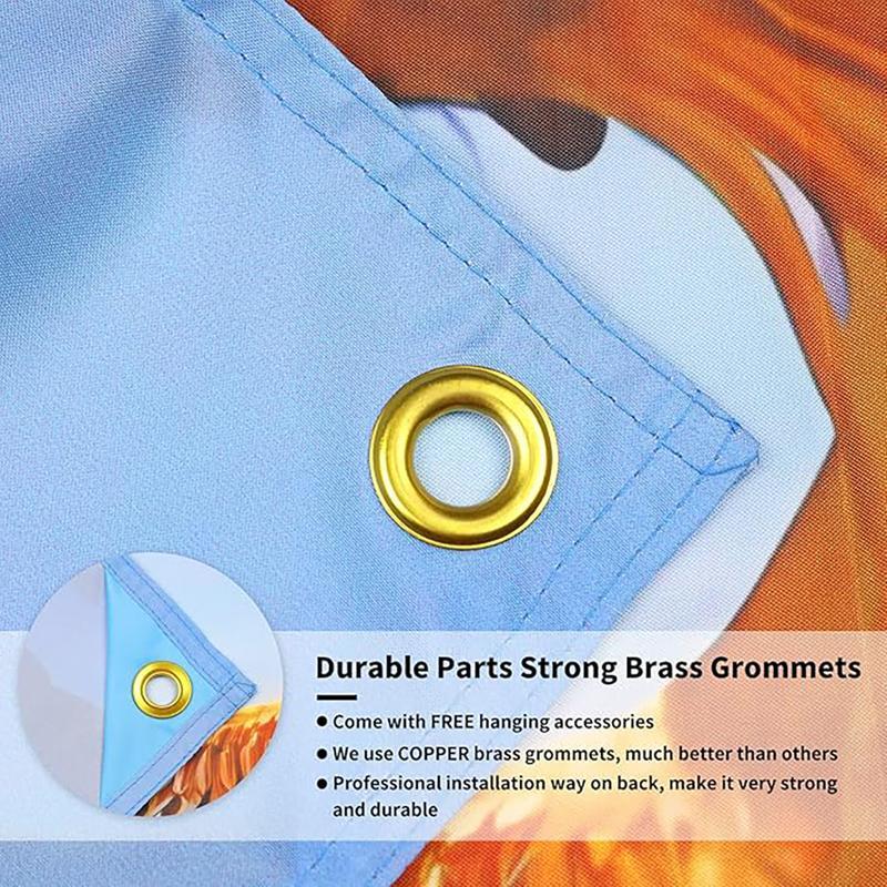 Chicken Joe 3x5Ft Flag Funny Tapestries Durable Man Cave W Decorative all Flag with 4 Brass Grommets for College Dorm Room art High Quality Large Size