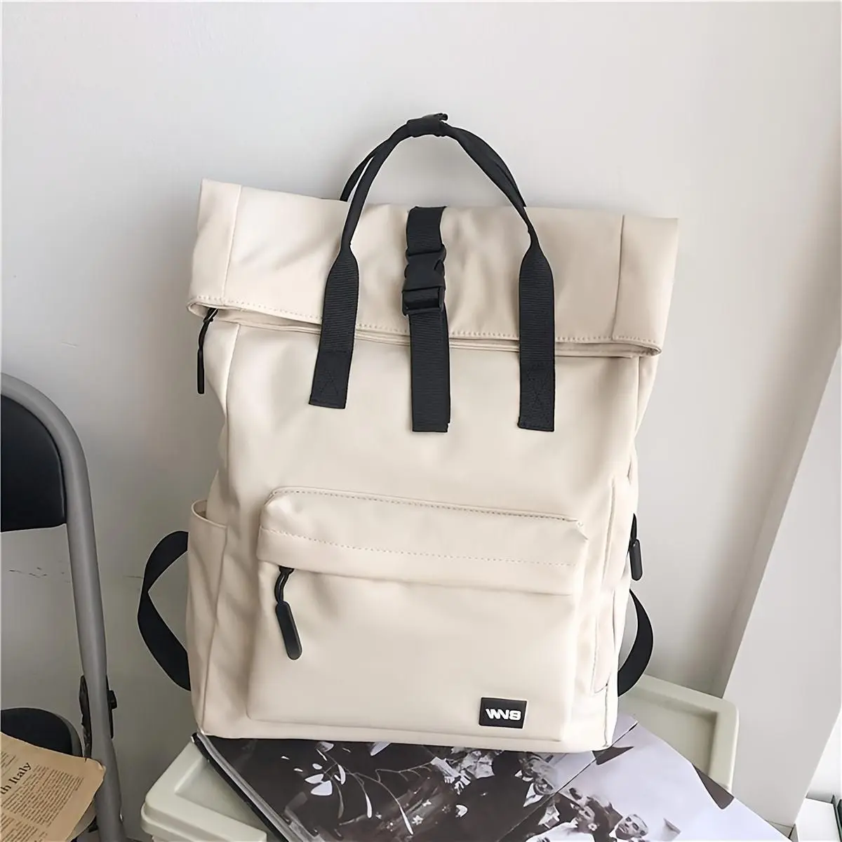 [Women's Japanese Backpack] Women's Fashion Backpack - Japanese Style Unisex Large Capacity 15.6-Inch Laptop Backpack Korean Style Ins Bag