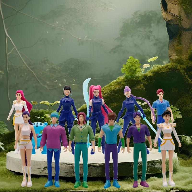 Anime Kpop Demon Hunters Figure Model Toy Cartoon Gaming Peripherals Desk Decoration Collection Figures Model Toy For Kid Gift