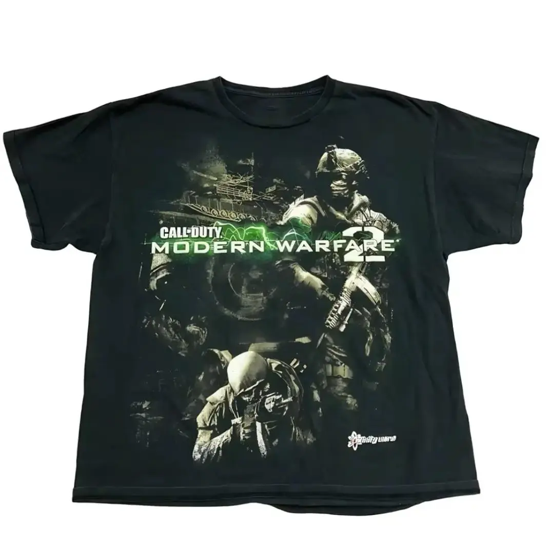 Military Graphic Tee, Men's Cotton Fabric Short Sleeve T-Shirt, Crew Neck Casual Shirt with Tactical Battle Design, Lightweight Streetwear Top for Outdoor Wear, Vintage Tee, Good Graphic Tees, Trendy T-Shirts, Casual Streetwear