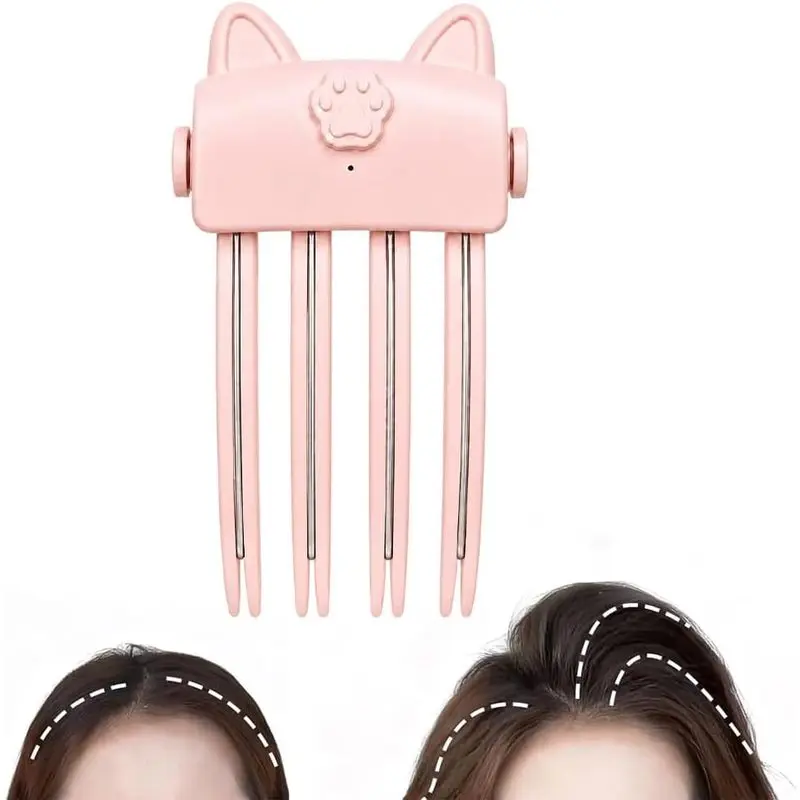 Wireless Root Lifter Clip, Type-C Charging, 2-Temperature Control, Portable Hair Thickening Tool, Adjustable Height Pad, Styling Device