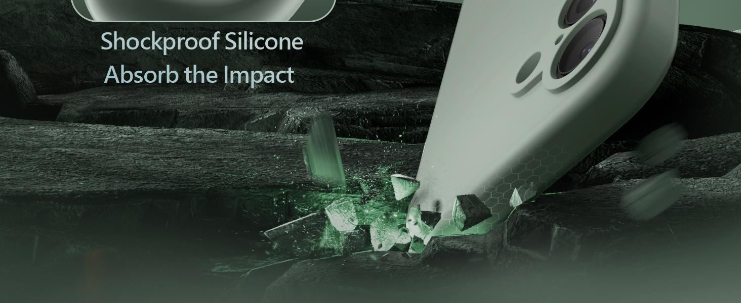 Magnetic for iPhone 17 Case, Compatible with MagSafe, [Integrated Silicone Camera Control Button] [Camera Protection] Anti-Scratch Microfiber Lining Phone Case, 6.3", Calke Green