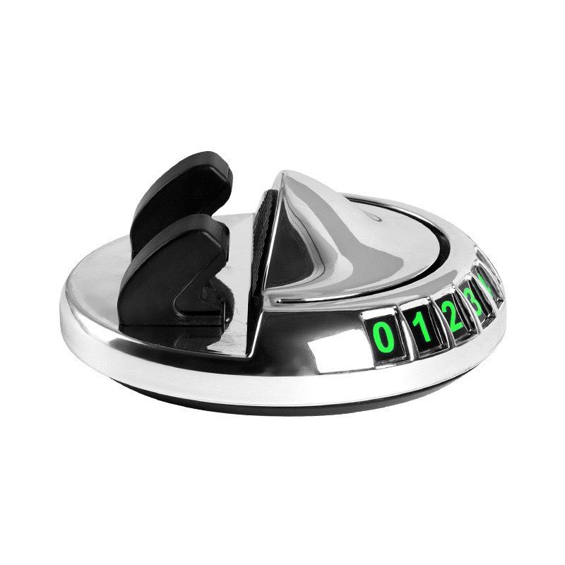2025 Car Phone Navigation High Temperature Resistant Mount Rotatable Parking Sign Car Center Console High Temperature Resistant Ornament