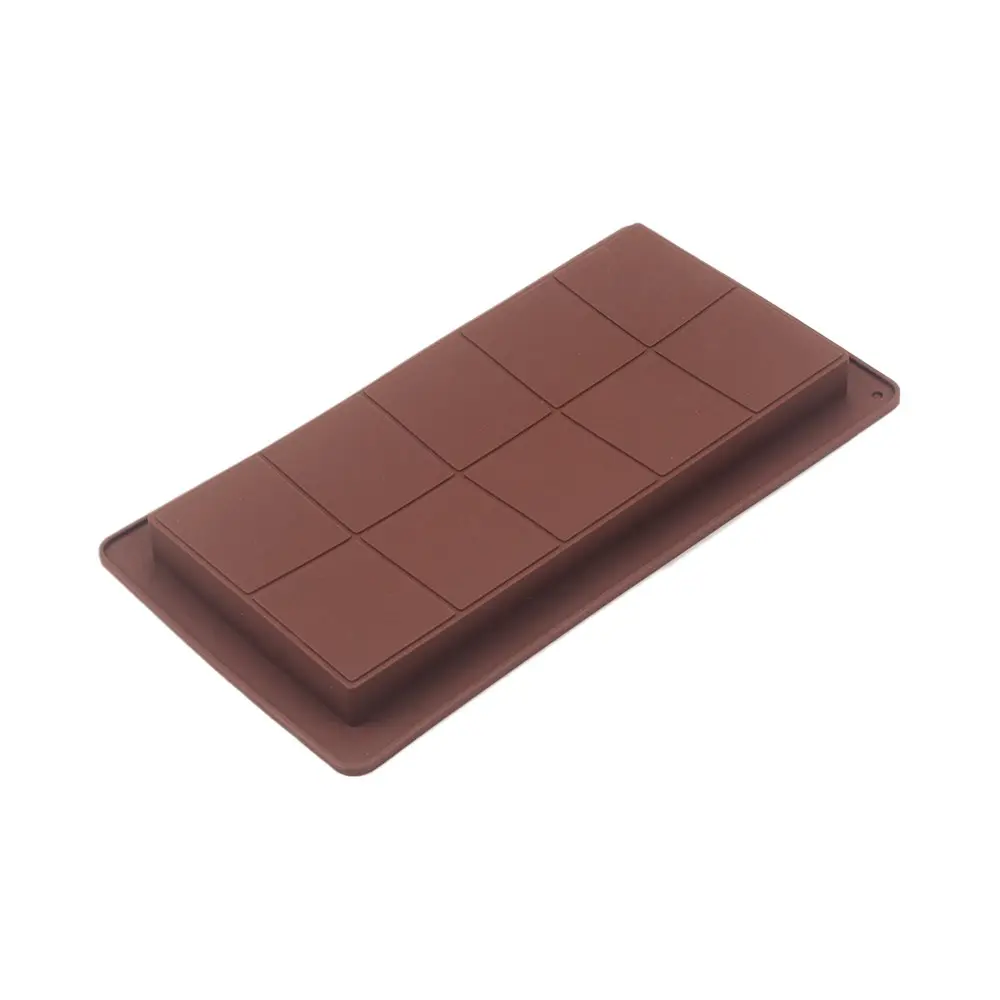 Silicone Chocolate Mold, Silicone Baking Mold, Home Baking Supplies, 1 Count Rectangular Chocolate Bar Mold, Square Chocolate Mold for Filling Knafeh Pistachio Chocolate Candy Bar, Silicone Molds, Food Grade Silicone, Bakery Molds