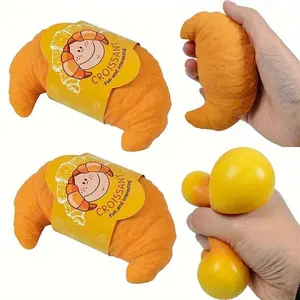 Squeeze Toy Simulation Cow Horn Bag Flour Ball Prank Squeeze And Pinch