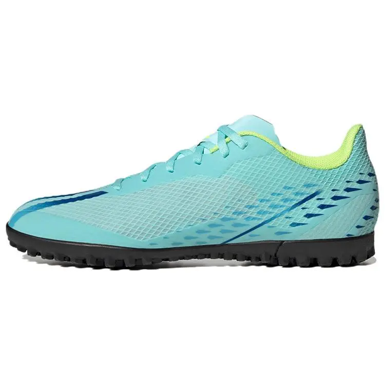 Adidas X Speedportal .4 Round-Toe Lace-Up TF (Rubber Turf Studs) Football Shoes for Men and Women - Lightweight, Supportive, and Shock-Absorbent Trending Shoes, House White Official Shoes to Get / Maison Mihara
