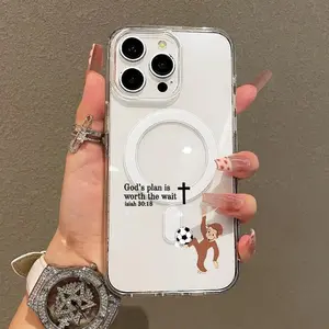 Magnetic Phone Case, Artistic Motivational Pattern | Lightweight, Shockproof, Trendy & Playful, Compatible with Popular Smartphones