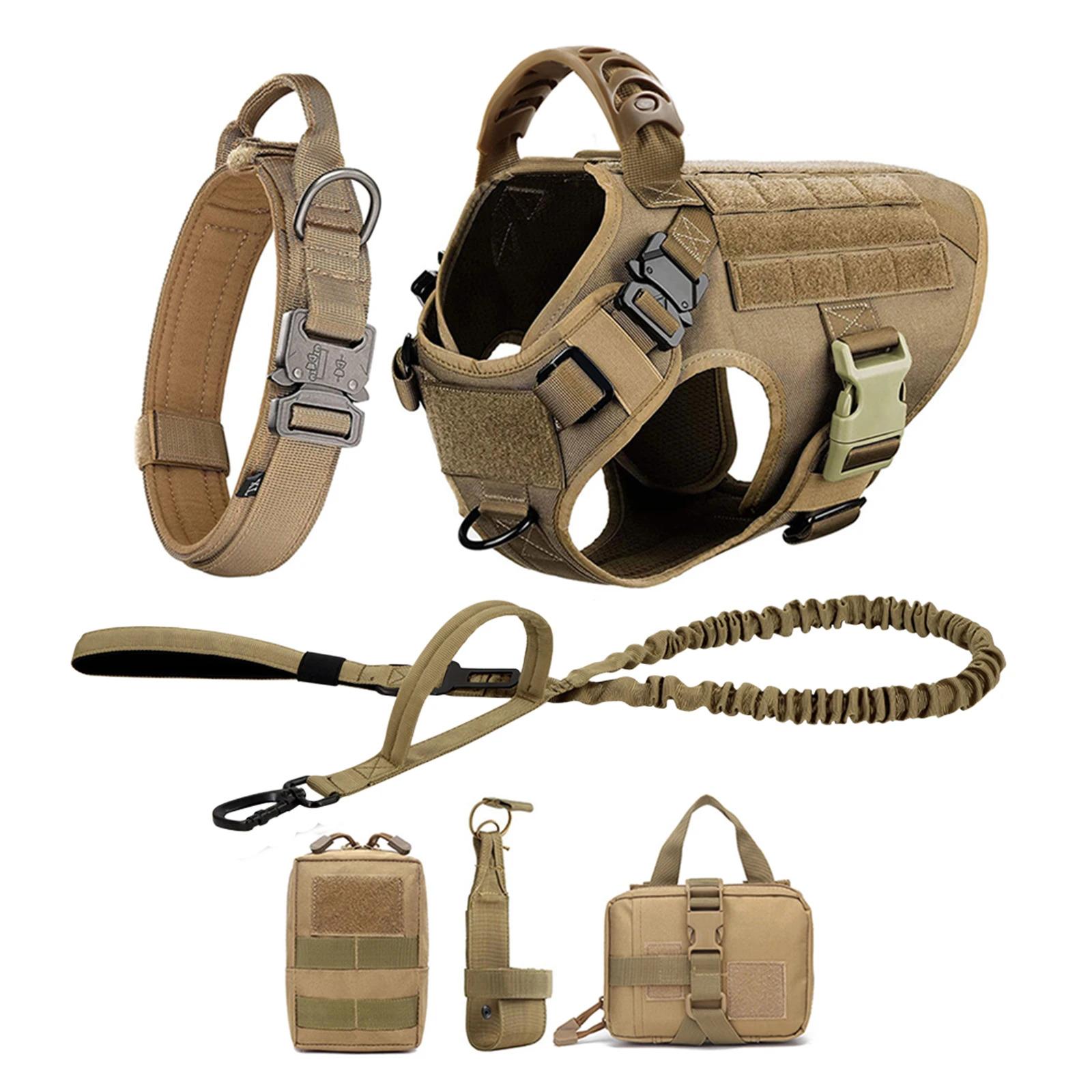 Tactical Dog Harness – Universal Harness, Walking Harness & Safety Harnesses for Small to Large Dogs, Durable Reflective, Easy to Control, No Pull Adjustable Pet Harness, Pet Supplies Tactical Dog Harness – Universal Harness, Walking Harness & Safety Harnesses for Small to Large Dogs, Durable Reflective, Easy to Control, No Pull Adjustable Pet Harness, Pet Supplies