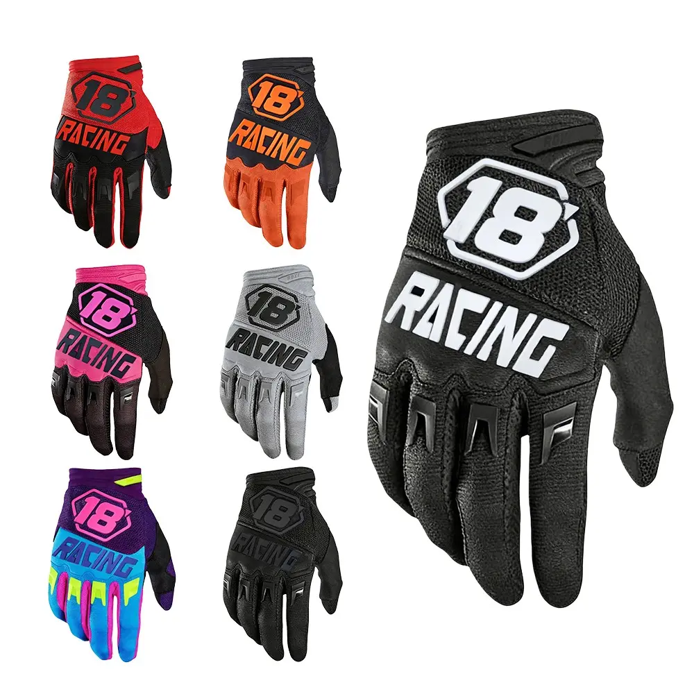 ROXF 18 cycling gloves, Riding Gear, for off-road mountain events, wild riding sports, multiple colors for men and women, breathable and non slip multi-functional gloves for all seasons, touch screen for daily commuting, Racing gloves