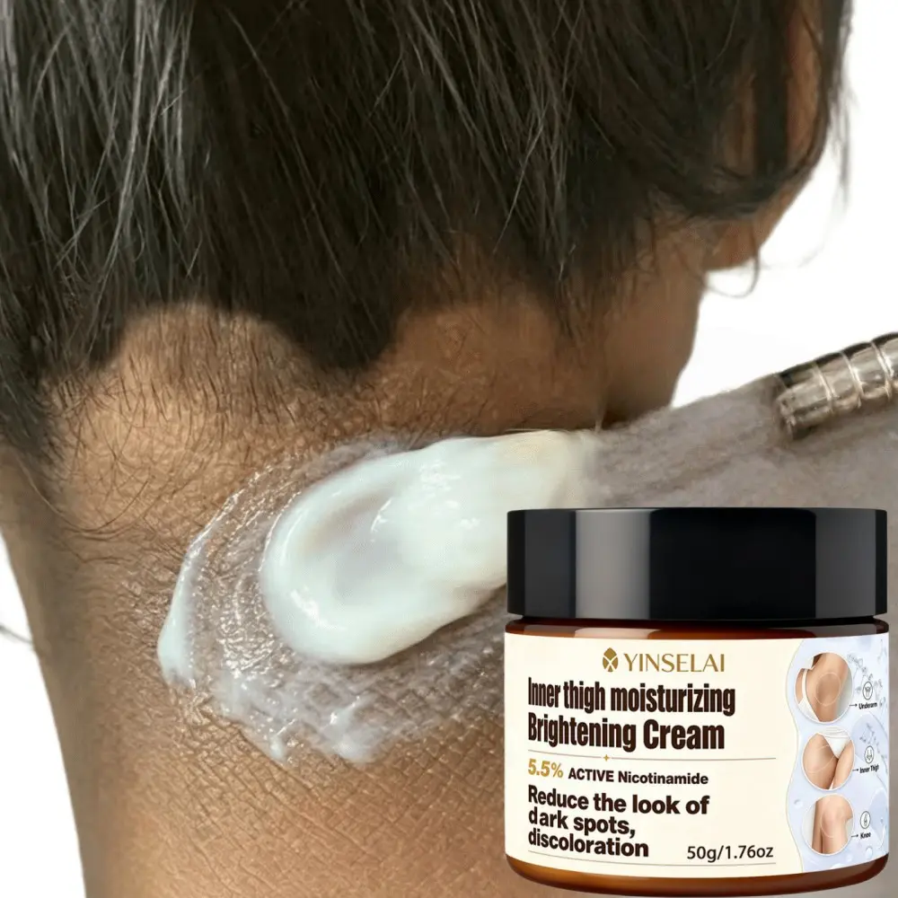 3-Day Fast-Acting Cream 50g, Niacinamide & Vitamin C, Brightens & Tightens Skin, Ideal for Underarms, Inner Thighs, Private Areas, Chest, Ankles