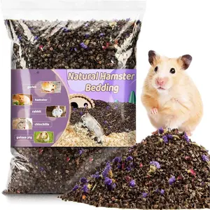 Hamster  Bedding Mate - 10.5OZ Pet Bedding Mate Guinea Pig Bedding  Flower &  Hamster Bedding Odor Control Hamster Bedding Set  Bedding Mate for  Gerbil Chinchilla