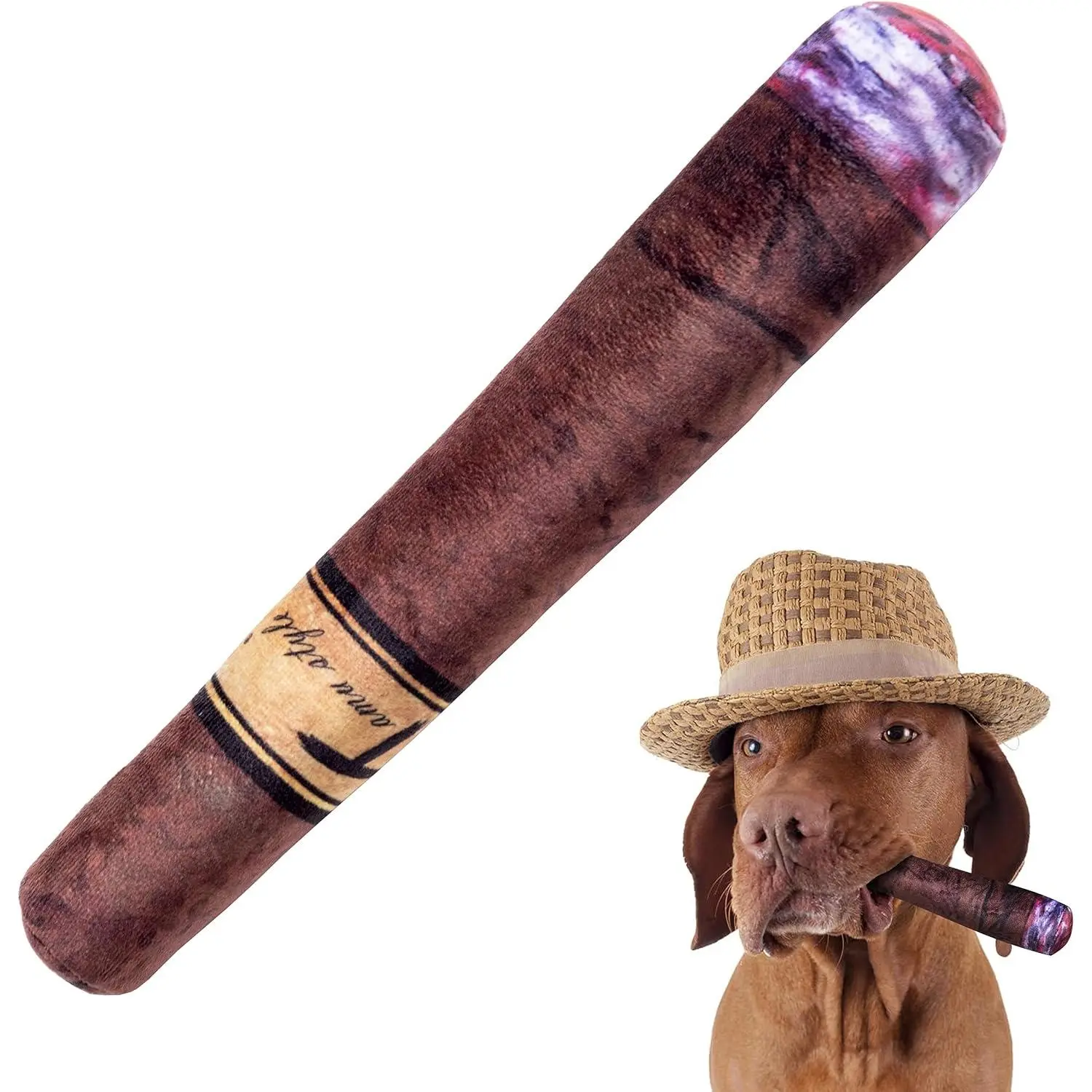 Funny   with Interactive Squeaky Sound and Plush  Filled Softness for Small, Medium, and Large Puppies and Dogs, Fun Novelty Play | Novelty plush design with a -in squeaker for small, medium, and large dogs to carry, fetch, , and