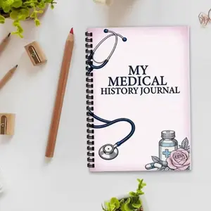Personal Medical Health Record Journal, Track Family Medical History, Medications, Allergies, Ideal Gift for Nurses, Doctors, Students