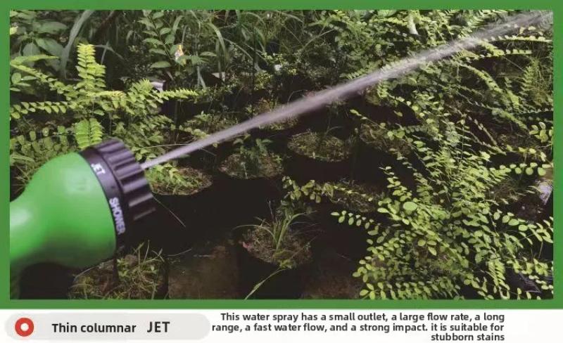 Retractable Magic Hose High Pressure Car Wash Water Gun Garden Watering Hose Household Water Spray Tool for Car Cleaning Garden