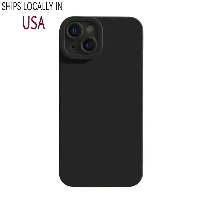 Solid Color Phone Case, Full Body Shockproof Phone Protective Cover, Phone Accessories Compatible with iPhone 16 15 14 13 12 11 Pro Max XS XR