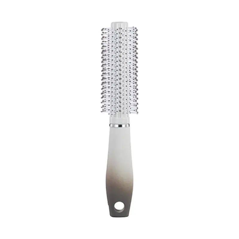 1 Piece Roll Comb Hair Brush, Volumizing Round Comb for Styling, Styling Brushes, Anti-Static Boar Bristle, Salon Use, Blow Dry Curling Brush