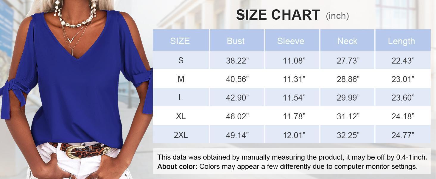 Imily Bela Women's Cold Shoulder Tops Short Sleeve V-Neck Casual Loose Cutout Summer Fashion Tshirts Blouse Shirts Imily Bela Women's Cold Shoulder Tops Short Sleeve V-Neck Casual Loose Cutout Summer Fashion Tshirts Blouse Shirts