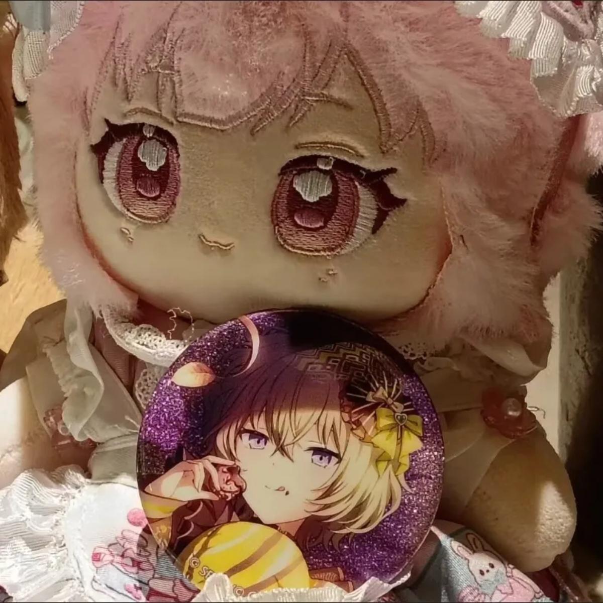 20cm Otori Emu Anime Figure Cosplay Plush Dress Up Cotton Doll Body Toys Gifts for Children Fan Collection