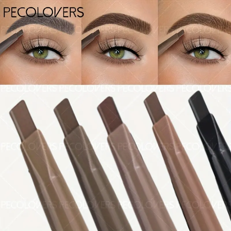 Makeup Eyebrow Pencil Waterproof Authentic Automatic Double-ended Eyebrow Brush Long-lasting Microblading Brow Pencil Brand Eyebrow Pencil Eyebrow Makeup Products