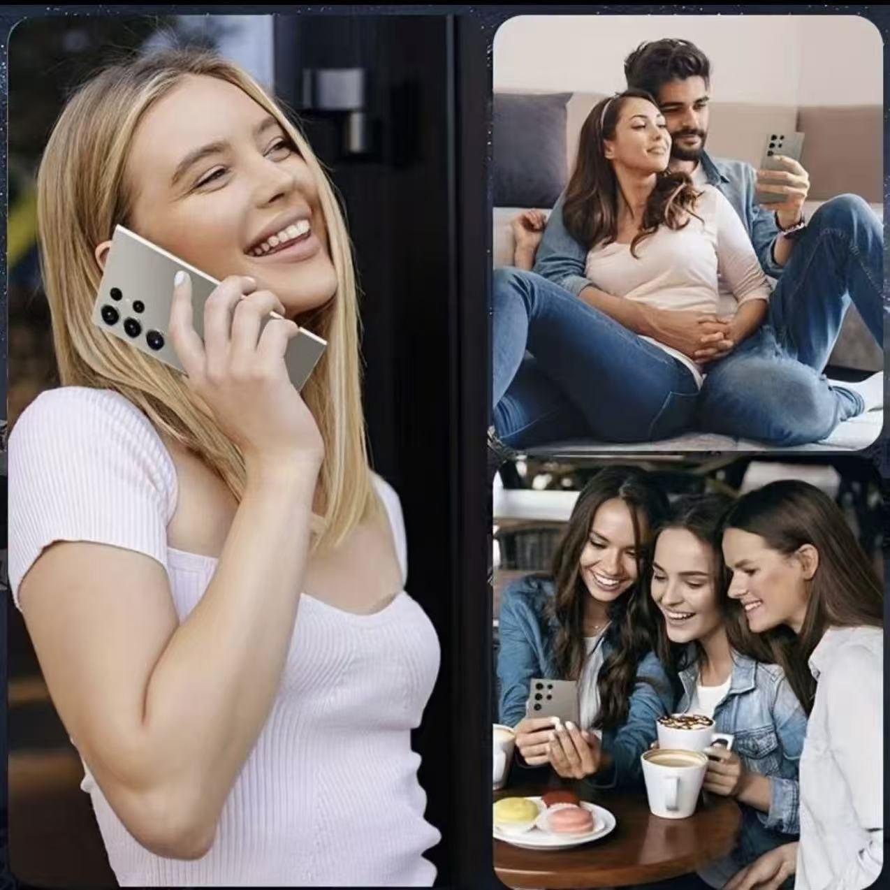 S25 Ultra Unlocked 5G Android 14 Smartphone.12GB+512GB,6.99" HD Display,68MP+108MPCam,7800mAh, Dual Card, Built-in Pen, FaceUnlock, , Case & Protector