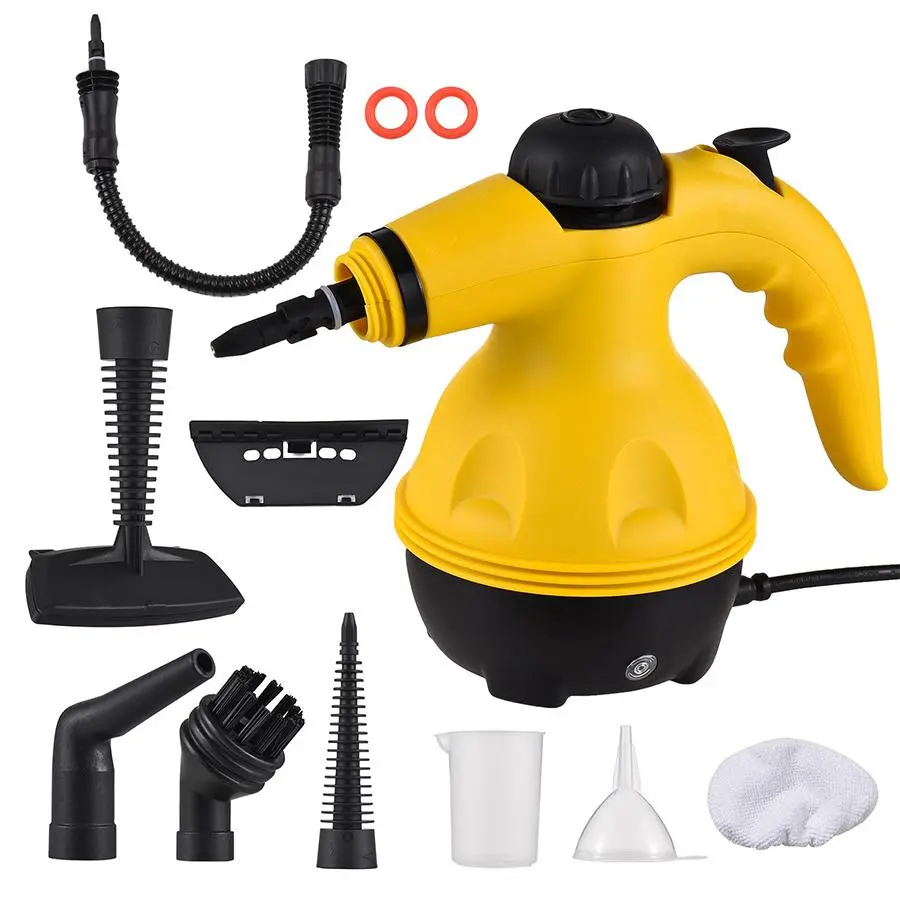 Portable Handheld Steam Cleaner, Multi-purpose Portable Steam Cleaner for Cleaning Tiles, Bathrooms, Windows, Kitchens, Cars and More
