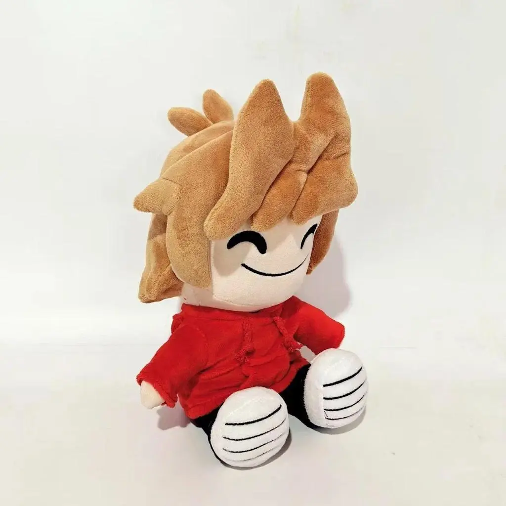 New In Stock 9 Inch Anime Eddsworld Tord Plush Toy Peripheral Stuffed Doll Collectible Gift For Kids Christmas Cartoon Plushie