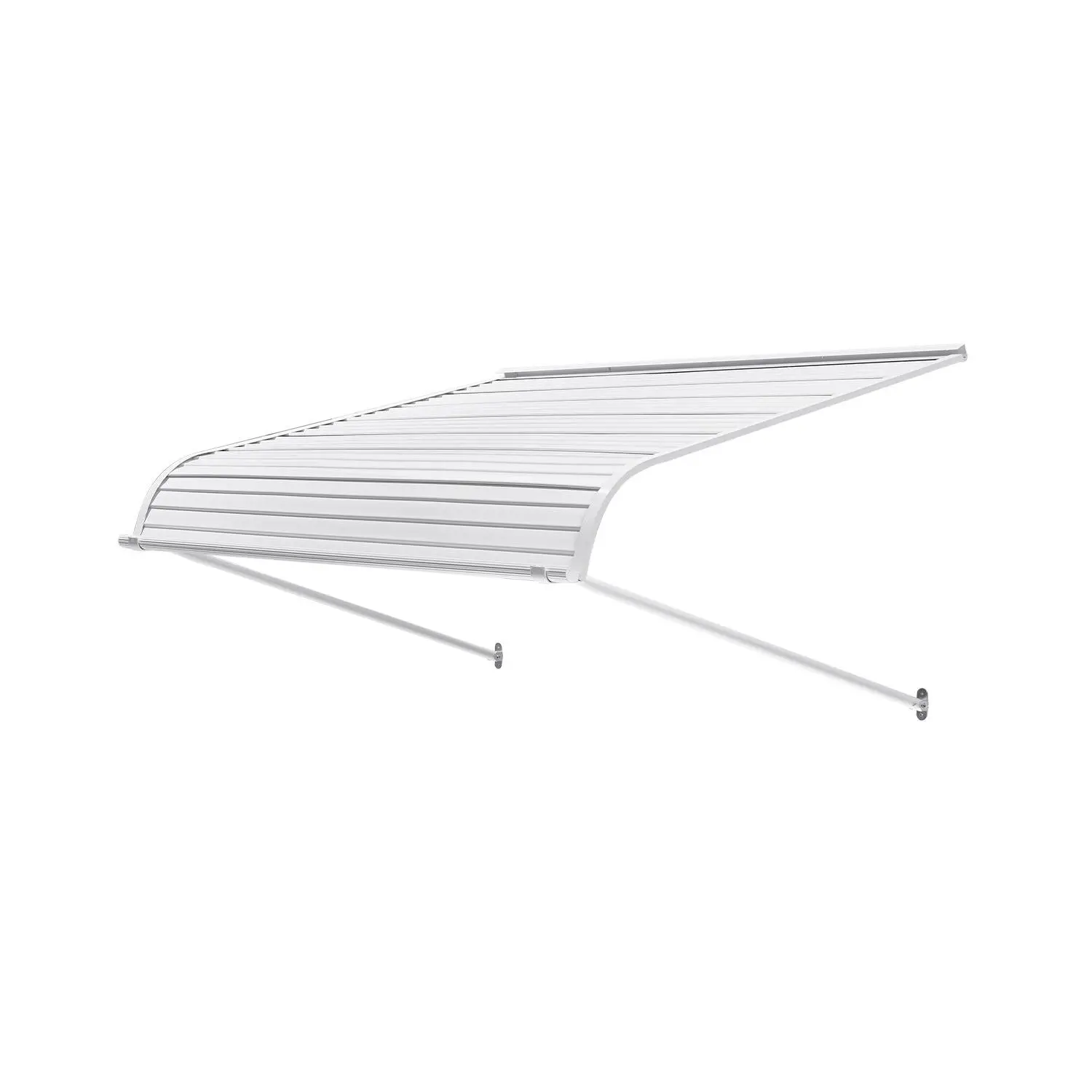 VEVOR Aluminum Awning 48x 42 in, Durable Window Awning Door Canopy, Lightweight and Stable Aluminum Exterior Awnings Rain Snow Sunlight Protection for Door Entrance Windows Patio Porch
