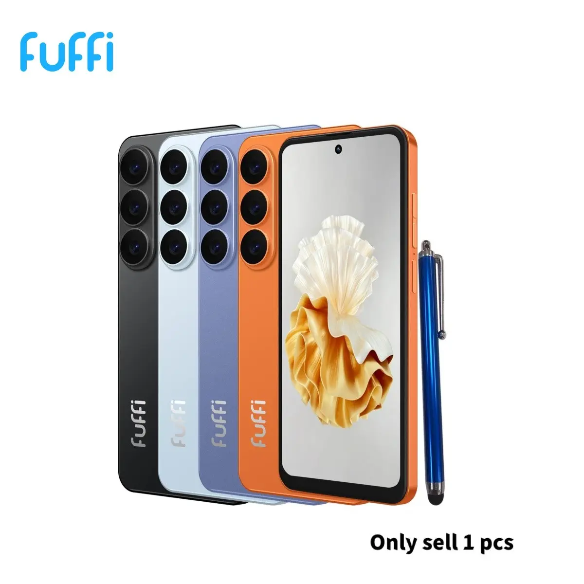 FUFFi - New S26 Pro Smartphone, 6.56-inch screen, 3GB RAM + 32GB ROM, 2MP + 7MP camera, octa-core processor, 3100mAh battery, Android 10.0, dual SIM dual standby, 4G network, Cellphone