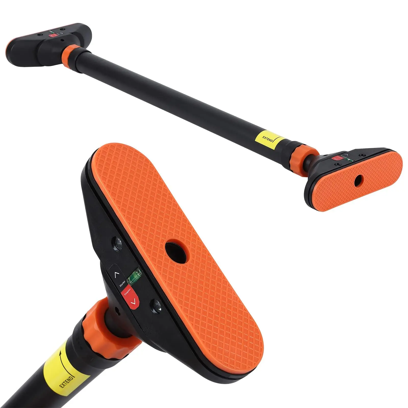 Heavy Duty Doorway Pull Up Bar – Adjustable Width, No-Screw Installation, Locking Mechanism, Level Meter, Max 440lbs Capacity – Home Gym Upper Body Strength Trainer