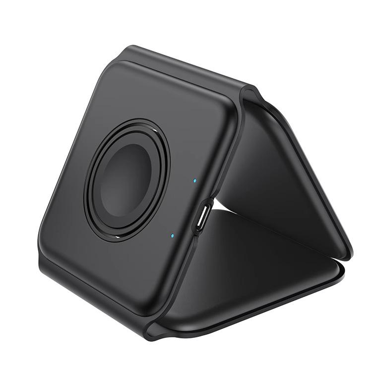 3-in-1 Magnetic Wireless Charger, Foldable Magnetic Wireless Charging for Apple Phones and Watches